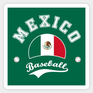 Mexico Baseball Team Sticker